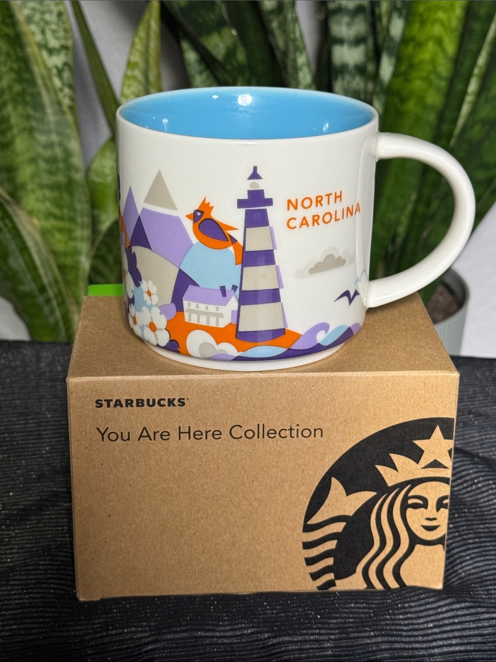 Starbucks North Carolina "You Are Here" 2015 Coffee Mug - 14 Ounce